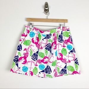NEW Lilly Pulitzer Rock My Boat Mimosa Skirt